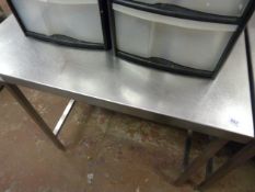Stainless Steel Preparation Table