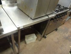Stainless Steel Preparation Table