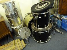 Large Quantity of Drums - Cymbals & Equipment