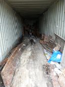 Contents of Lot 25 - Containing Assorted Pine Pews