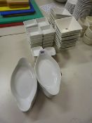 Eared Dishes & Square Ramekins