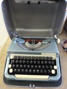Typewriter in Case