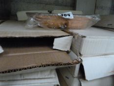 12 Stainless Steel & Copper Balti Dishes