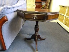 Mahogany Inlaid Table