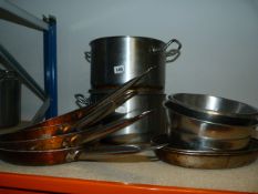 Assorted Stainless Steel Cookware