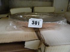 12 Stainless Steel & Copper Balti Dishes