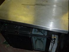 Stainless Steel Preparation Table with Under Shelf