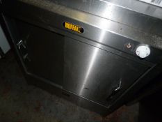 Buffalo Electric Hot Cupboard enclosed by Sliding Doors
