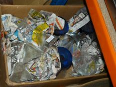 Box Containing Cocktail Glasses & Glassware