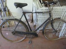 Gent's Vintage Triumph Traditional Cycle - Black