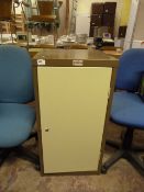 Metal Storage Cabinet Coffee & Cream