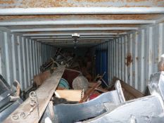 Contents of Lot 29 - Including Large Quantity of Pine Pews, Pub Chairs and Furniture Etc