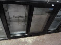 Polar Refrigeration Under Counter 2 Door Bottle Cooler