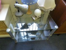 Glass TV & Video Unit