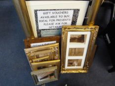Selection of Gilt Frames etc