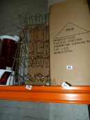 Chrome 15 Bottle Wire Wine Rack