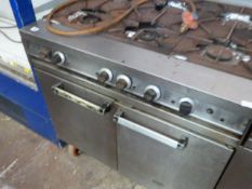 Vulcan LPG 6 Burner Cooker Over Oven