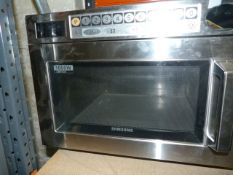 Samsung 1000 Watt Commercial Microwave Oven Model Number CM1029