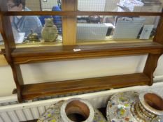 Oak Plate Rack