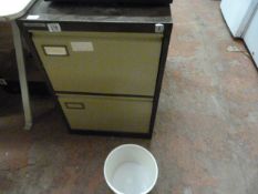 Coffee & Cream 2 Drawer foolscap Filing Cabinet