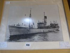 Framed Picture of A Hull Trawler