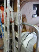 Pair of Wickes 4 Tread Aluminium Platform Steps