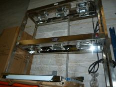 Stainless Steel Heated Serve Through Gantry Ref: 220