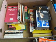 Box containing Various Music Books