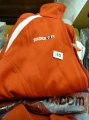 Red Macron Track Suit