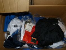 Box containing Approximately 30 Pairs of Shorts