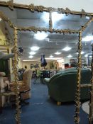 Large Ornate Gilt Framed Wall Mirror