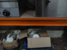 3 Boxes of Crockery - Coffee Cups - Saucers etc