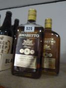 1 Full & 1 Part Bottle of Amaretto