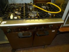 Gas Fired Commercial 6 Burner Cooker