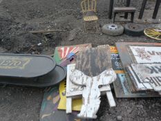 Assorted Pub Signage