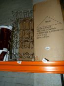 Chrome 15 Bottle Wire Wine Rack