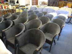25 Wicker Easy Chairs