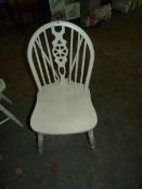 28 Painted Wheelback Dining Chairs