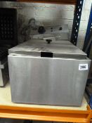 Ace Catering Single Basket Counter Top Electric Fryer Model Number AFS17S