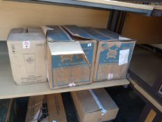 3 Boxes of Branded Bar Glasses Kronenberg 1664 & Carlsberg Export