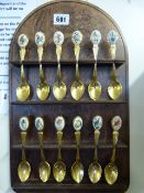 Collection of Souvenir Spoons