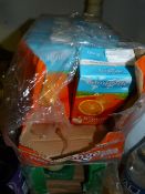 8 Cartons of Orange Juice & 9 Cartons of Apple Juice