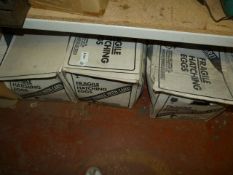 3 Boxes of Light Fittings & Box of Stands