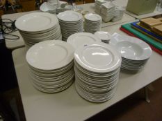 Approximately 150 Pieces of White Dinnerware