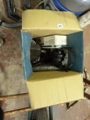 Box containing Headphones - Power Supply Unit etc