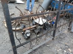 Piece of Wrought Iron Ornate Fencing