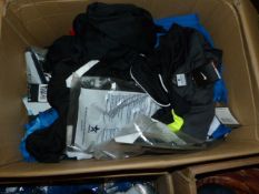 Box containing Approximately 30 Sporting Tops & Jackets