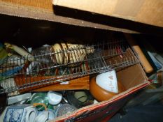 4 Boxes of Bric-a-Brac including China & Glassware etc