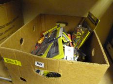 Box Containing Assorted Micro Screw Drivers - Precision Screw Drivers - Raw Plugs etc