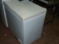 Chest Freezer Containing Assorted Chicken Breasts - Sides of Salmon - Steaks etc